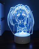 3D LED Night Light - Date A Live - Kurumi Tokisaki (2)