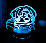 3D LED Night Light - Cai Xukun - Chibi Cai Xukun (2)