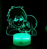 3D LED Night Light - Scissor Seven - Seven and Thirteen