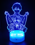 3D LED Night Light - Toradora! - Taiga Aisaka and Ryuji Takasu