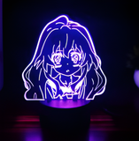 3D LED Night Light - Toradora! - Taiga Aisaka