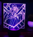 3D LED Night Light - Black Butler - Grell Sutcliff