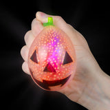 Squishy - Light-Up Squish Bead Jack-O-Lantern and Ghost 3 Inch (Random Design)