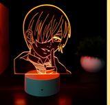 3D LED Night Light - Black Butler - Ciel Phantomhive (4)