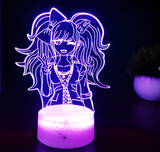 3D LED Night Light - Danganronpa - Junko Enoshima