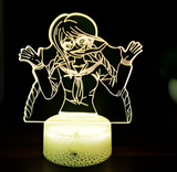 3D LED Night Light - Danganronpa - Toko Fukawa
