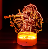 3D LED Night Light - Your Lie in April - Kaori Miyazono playing violin