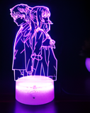 3D LED Night Light - Your Lie in April - Kaori Miyazono and Kousei Arima