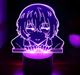 3D LED Night Light - Bungou Stray Dogs - Dazai Osamu