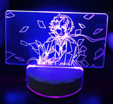 3D LED Night Light - Bungo Stray Dogs - Dazai Osamu