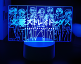 3D LED Night Light - Bungo Stray Dogs - Bungo Stray Dogs group