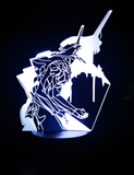 3D LED Night Light - Neon Genesis Evangelion - Evangelion Unit-01