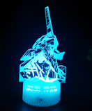 3D LED Night Light - Neon Genesis Evangelion - Evangelion Unit-02