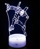 3D LED Night Light - Neon Genesis Evangelion - EVA Unit-02