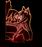 3D LED Night Light - Kamisama Kiss - Nanami Momozono and Tomoe embracing