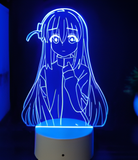3D LED Night Light - Bocchi the Rock! - Hitori Gotoh