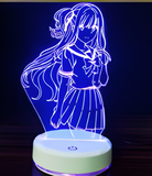 3D LED Night Light - The Detective Is Already Dead. - Nagi Natsunagi