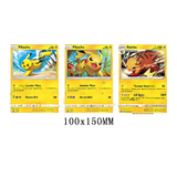 3D Lenticular Sticker - Pokémon - Pikachu + Raichu TCG Card Art