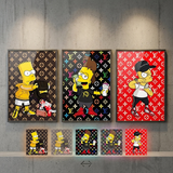 3D Lenticular Poster 12x16 - The Simpsons - Bart Simpson Triptych