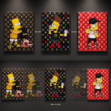 3D Lenticular Poster 12x16 - The Simpsons - Bart Simpson Triptych