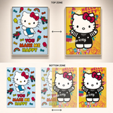 3D Lenticular Poster 12x16 - Sanrio - Hello Kitty - You Make Me Happy Graffiti