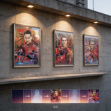 3D Lenticular Poster 12x16 - Marvel - Tobey Maguire, Andrew Garfield, Tom Holland, Spider-Man