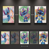 3D Lenticular Poster 12x16 - Lilo & Stitch - Stitch, Lilo