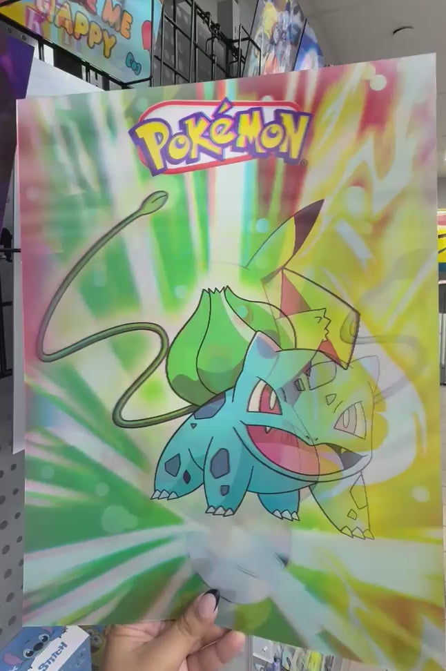 Pokémon - Pikachu, Bulbasaur, Charmander, Squirtle