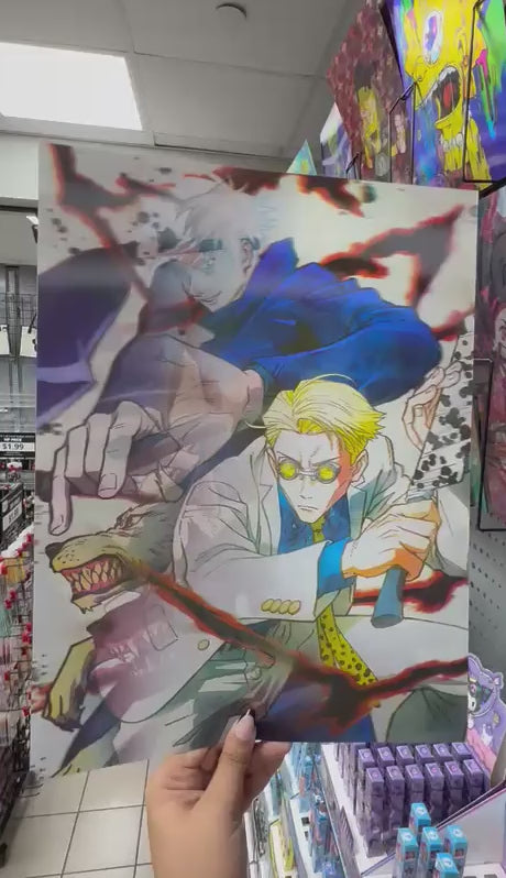 Jujutsu Kaisen - Yuji Itadori, Sukuna, Megumi Fushiguro, Nobara Kugisaki, Satoru Gojo