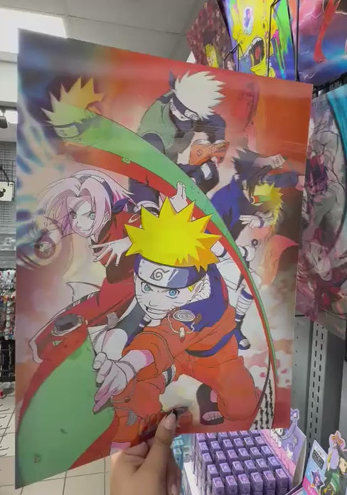 Naruto - Uzumaki, Sasuke Uchiha, Sakura Haruno, Kakashi Hatake, Madara Uchiha