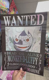 One Piece - Luffy Gear 5 Wanted Posters