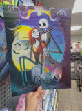 3D Lenticular Poster 12x16 - The Nightmare Before Christmas - Jack Skellington, Sally, Zero, Oogie Boogie, Lock