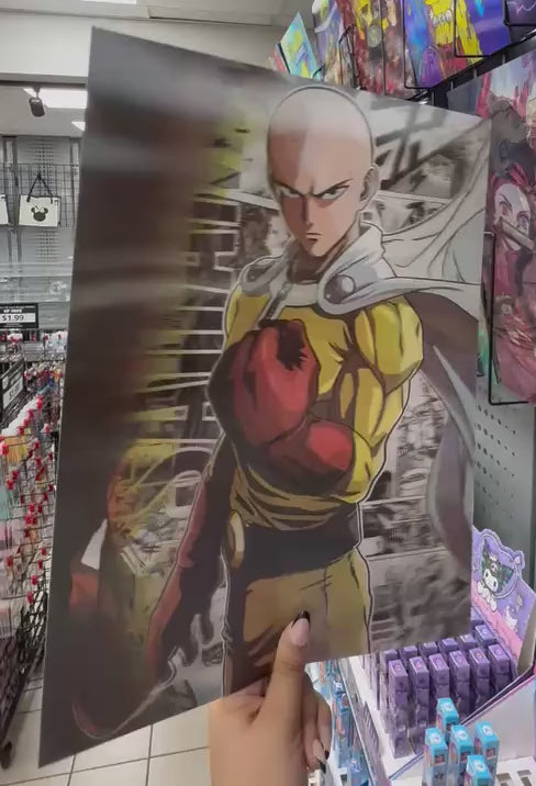 One-Punch Man - Two Panel Hero Suit and Hoodie