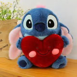 Plush - Lilo & Stitch - Stitch Holding Red Heart
