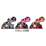 3D Lenticular Sticker - Demon Slayer - Tanjiro Kamado (Sword)