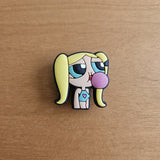 Shoe Charm - The Powerpuff Girls - Bubbles Blowing Bubble Gum