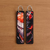 Embroidery Keychain - Bleach - Ichigo Kurosaki (Hollow Mask)