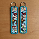 Embroidery Keychain - Toy Story - Woody, Buzz, Jessie, Rex & Forky