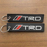 Embroidery Keychain - Auto Brands - Toyota TRD Logo