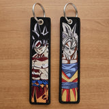 Embroidery Keychain - Dragon Ball - Goku (Ultra Instinct)