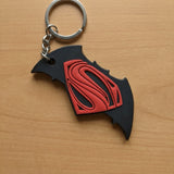 PVC Keychain - DC Comics - Batman V Superman Logo