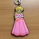 PVC Keychain - Super Mario - Princess Peach