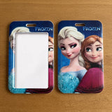 ID Card Badge Holder - Frozen - Elsa And Anna Portrait
