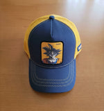 Baseball Cap - Dragon Ball - Goku Navy Yellow Mesh Trucker