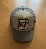 Baseball Cap - Looney Tunes - Tasmanian Devil Tan Grey Mesh Trucker