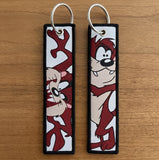 Embroidery Keychain - Looney Tunes - Tasmanian Devil (Taz)