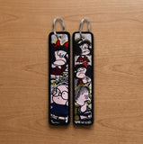 Embroidery Keychain - Mafalda - Mafalda And Friends