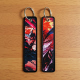 Embroidery Keychain - Bleach - Ichigo Hollow/espada Battle