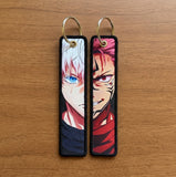 Embroidery Keychain - Jujutsu Kaisen - Satoru Gojo & Sukuna (Split Face)