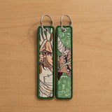 Embroidery Keychain - Dr. Stone - Senku Ishigami Portrait with Science Formulas